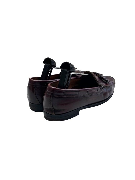 G.H. Bass & Co Burgundy Leather Tassel Loafers Size 9 Mens Dress Shoes main image 6